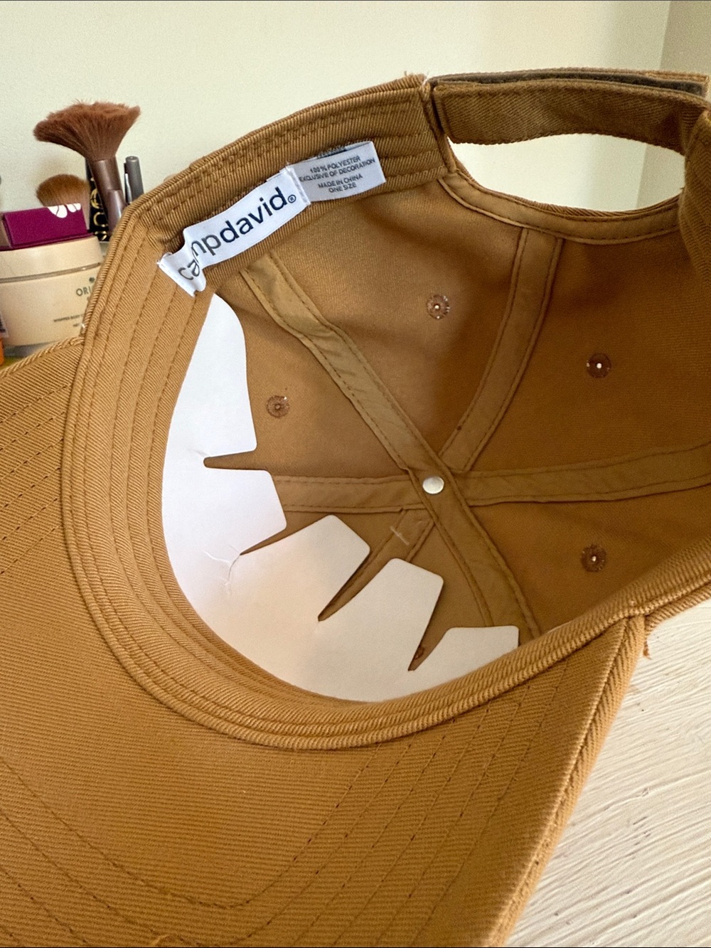 Friday Harbor Anchor Patch Cap - Caramel Brown - Picture 5 of 5